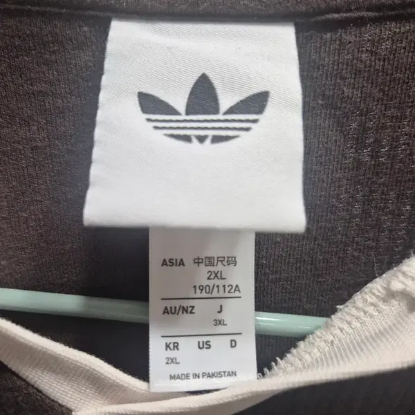 아디다스 브라운 와플 반팔 카라티 2XL - 2번째 이미지