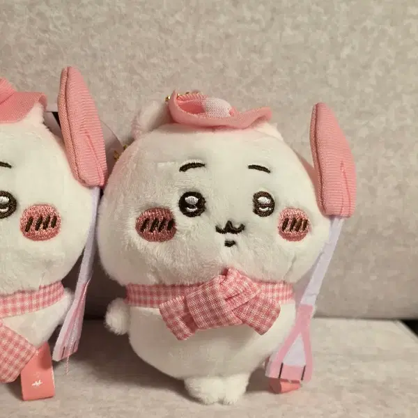 새상품) 치이카와 피크닉 포켓 키링 하치와레 우사기 과일 쿠리만쥬 카니 - 2번째 이미지