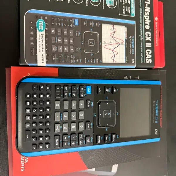 텍사스 인스트루먼트 TI-Nspire CX II CAS 공학용 계산기 Ti계산기