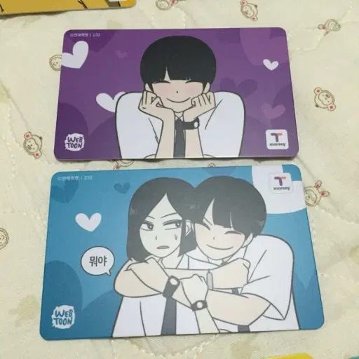 연애혁명 티머니 카드 구해요!