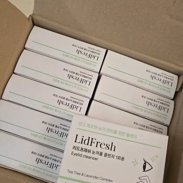 LidFresh 눈꺼풀 클렌저 1회용 30개입