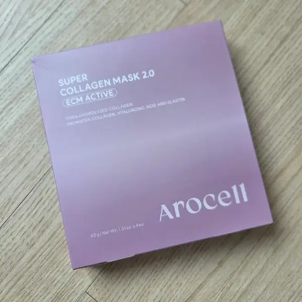 아로셀 슈퍼 콜라겐 마스크 2.0 ECM 액티브