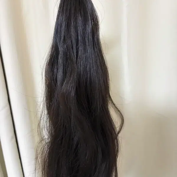 에어팁 인모 붙임머리 20인치 (100개)
