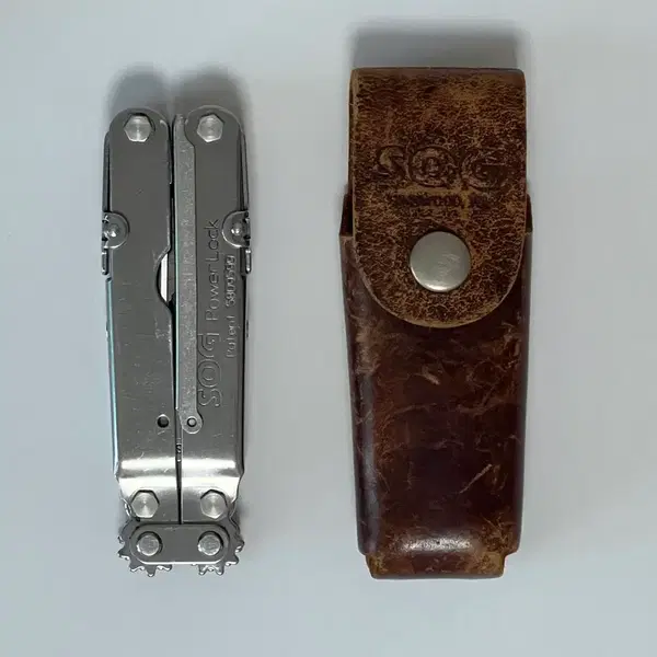 [USA 빈티지] SOG 파워락(PowerLock) 멀티툴 린우드 오리지널 미국산 Lynnwood 가죽 쉬스
