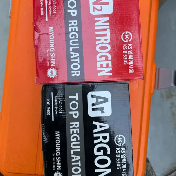 명신 질소레귤레이터 압력계 질소조정기 TOP R600, r400