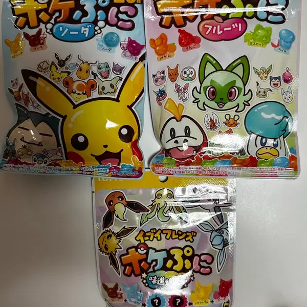 포켓몬 포켓푸니 3종맛
