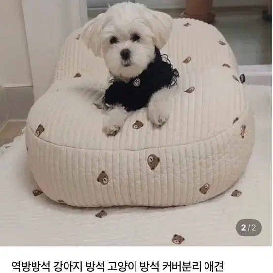 베베원펫 강아지 고양이 역방쿠션